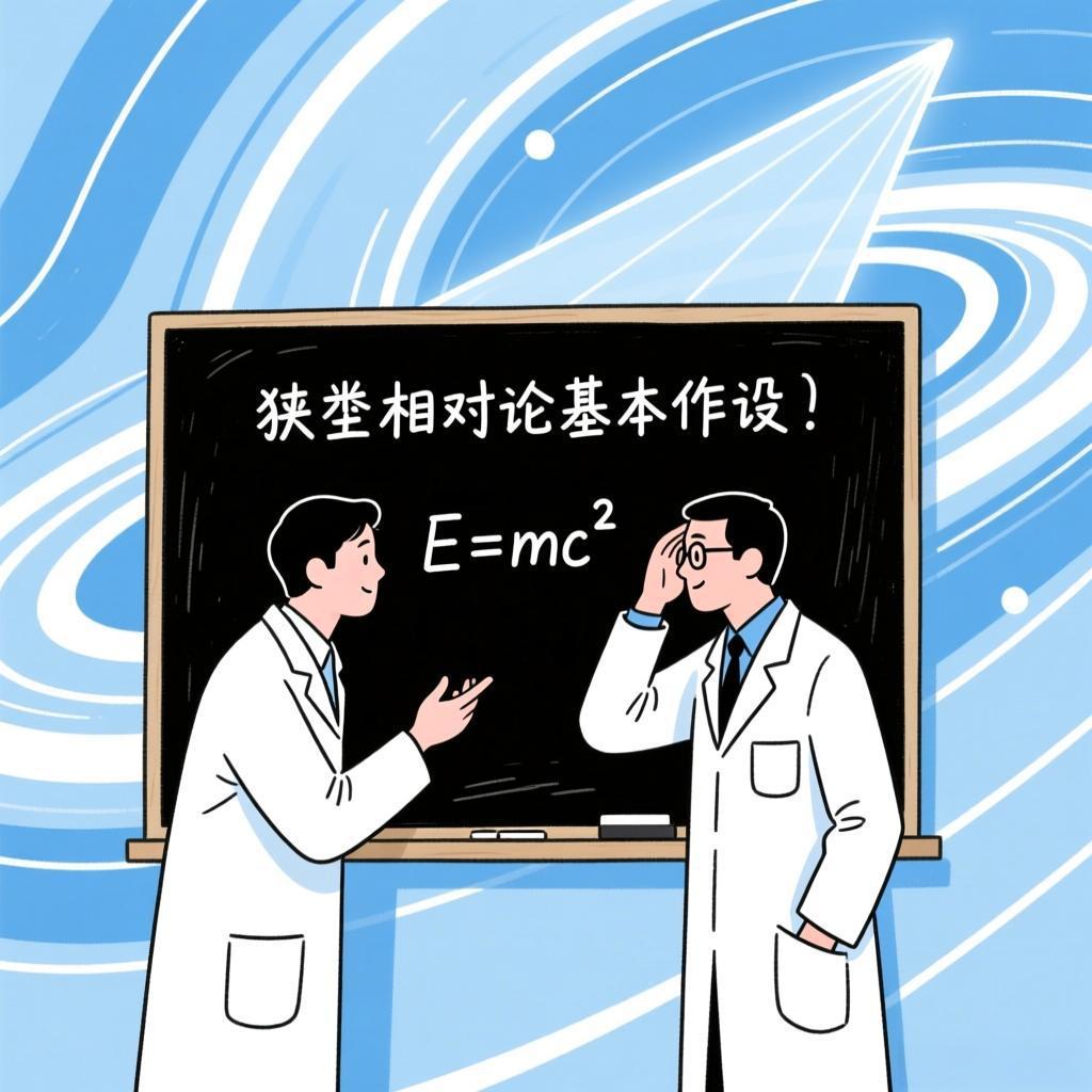 狭义相对论基本假设(图1) 狭义相对论基本假设(图1)