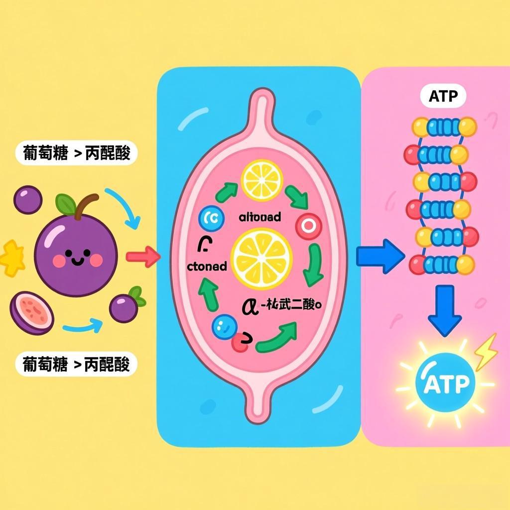 细胞呼吸过程(图2) 细胞呼吸过程(图2)