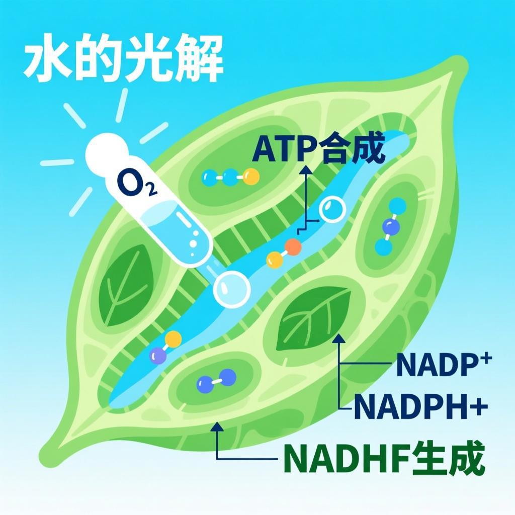 光合作用光反应阶段(图2)