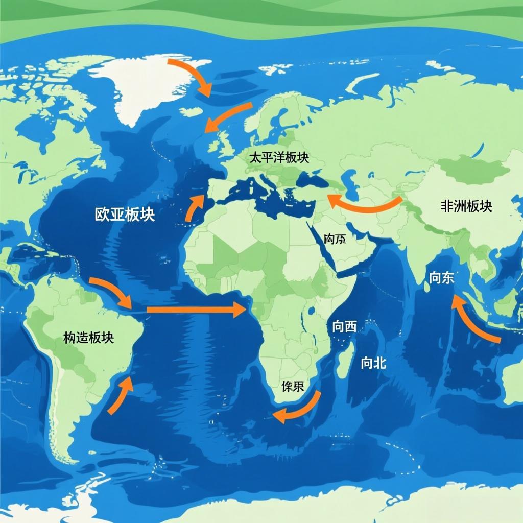 板块构造学说(图1) 板块构造学说(图1)