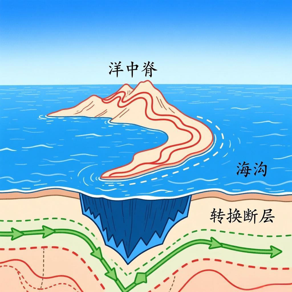 板块构造学说(图3) 板块构造学说(图3)