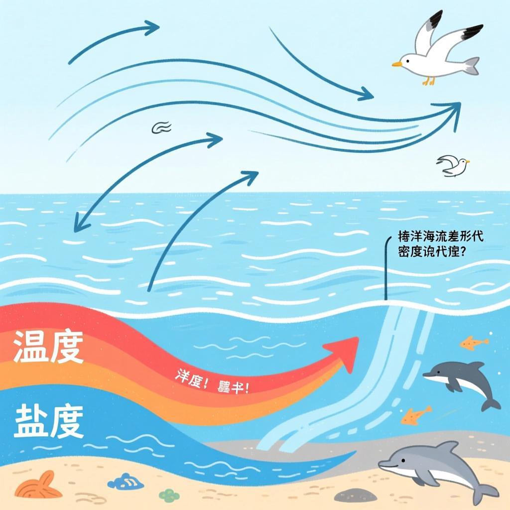 洋流形成原因(图2) 洋流形成原因(图2)