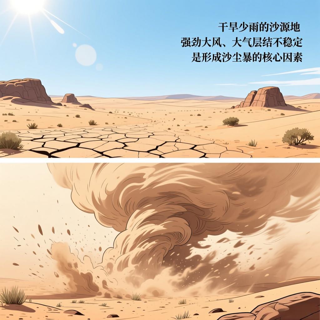 沙尘暴形成条件(图1)