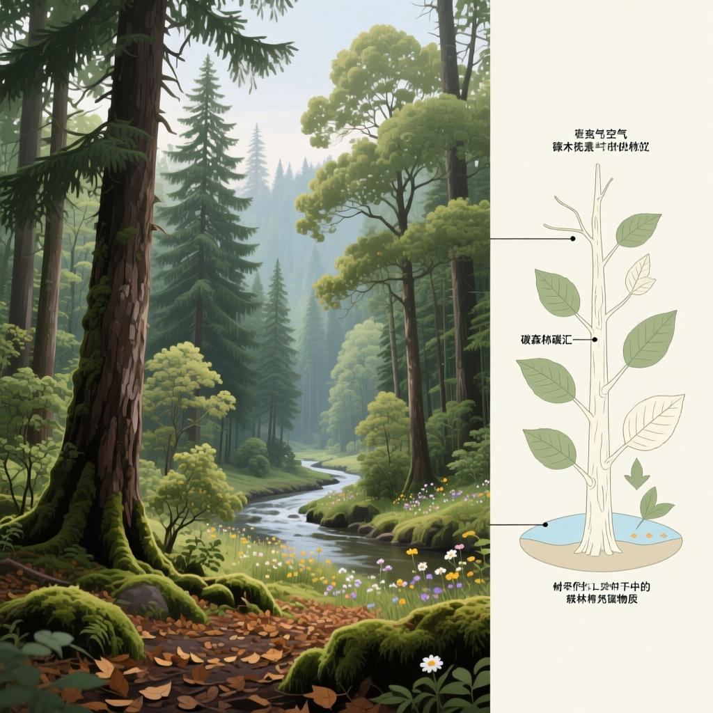 森林碳汇作用(图3)