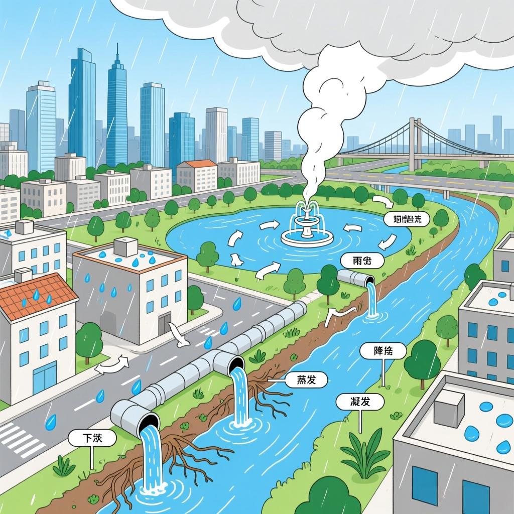 水循环环节(图4)